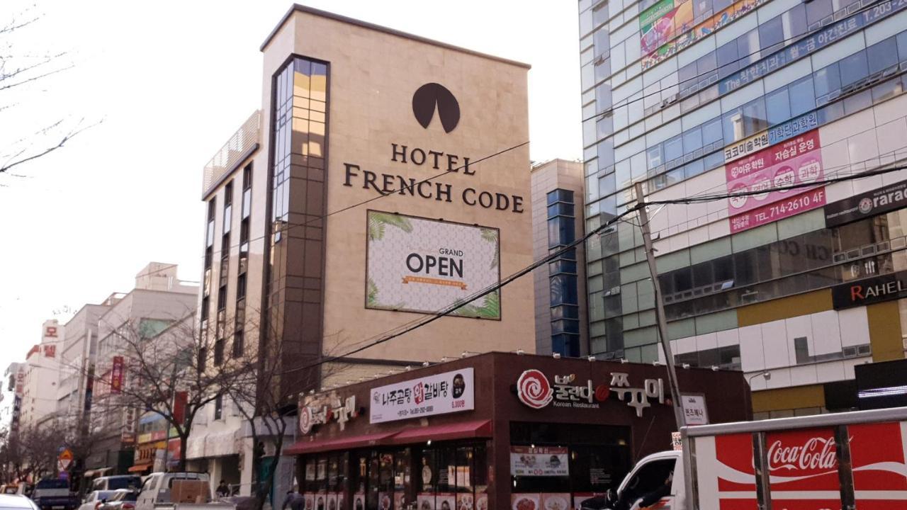 Hotel French Code Myeongji Пусан Экстерьер фото